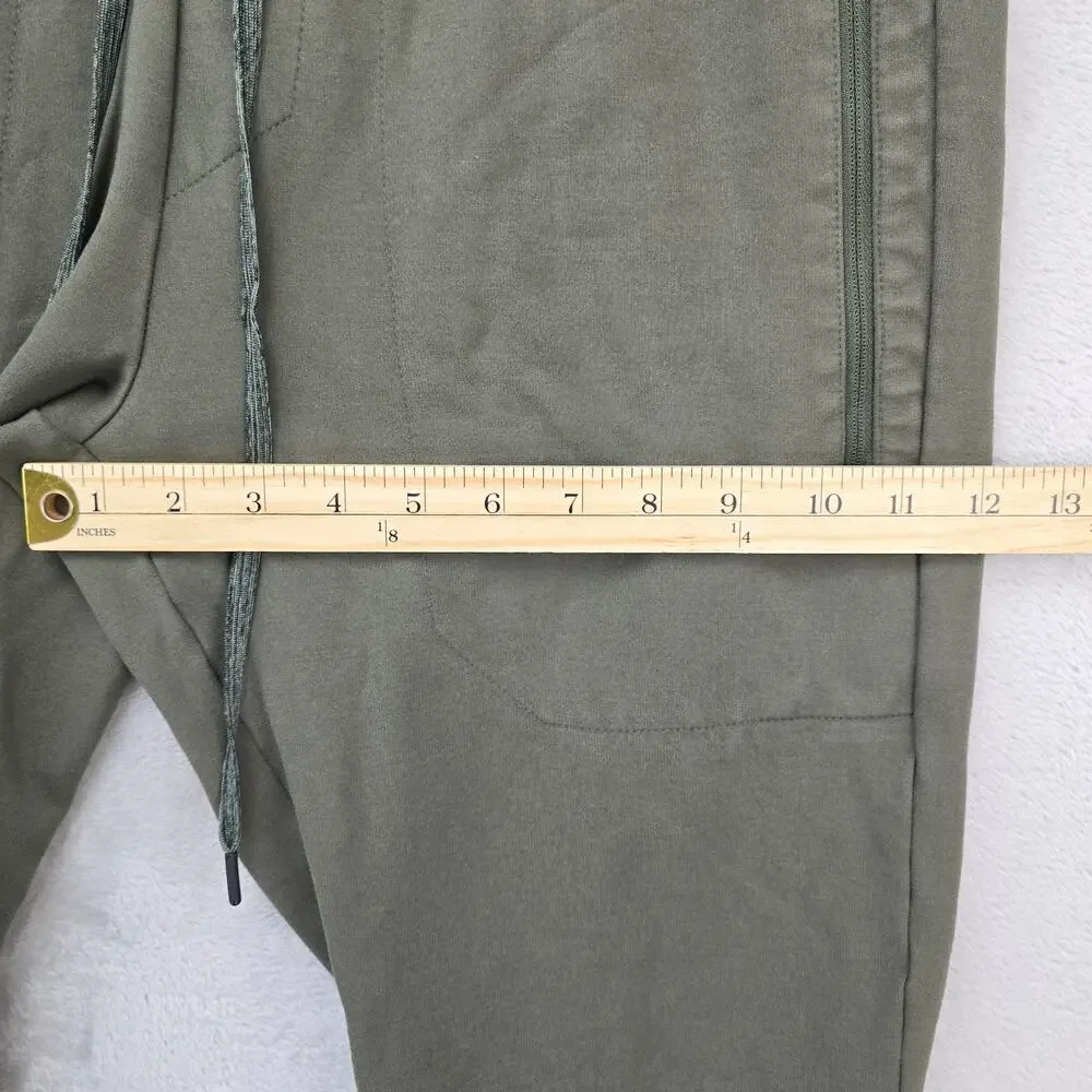 Roark Run Amok El Morro Fleece Pants Mens Medium Green Joggers RP284 Running
